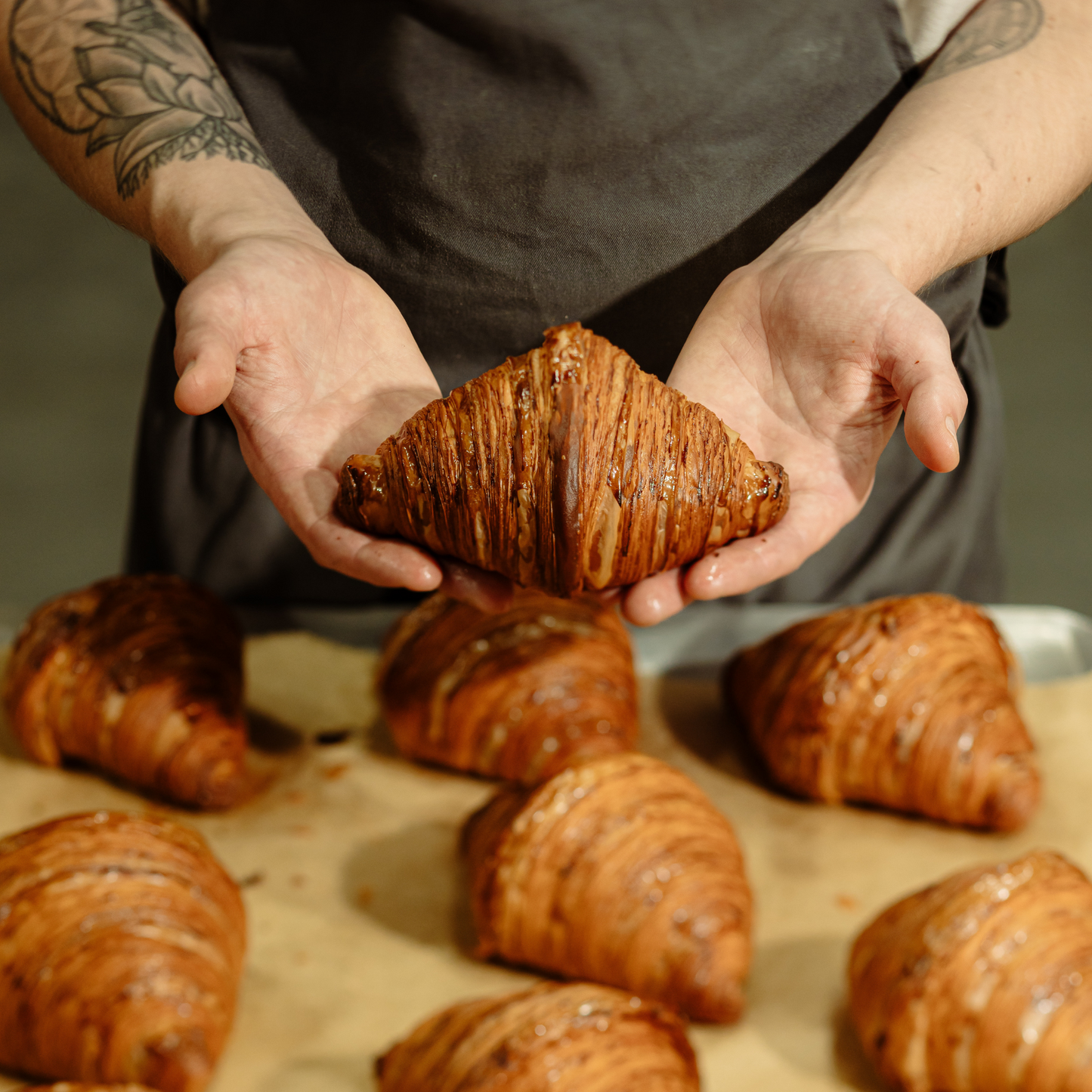 CROISSANT ( MADE WITH WILD FARMED FLOUR )